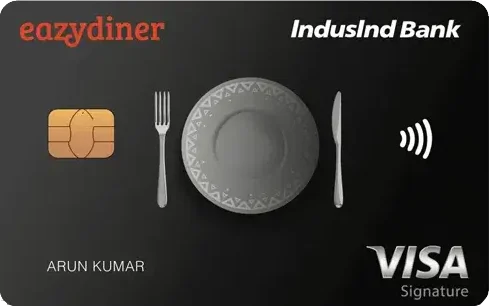 IndusInd Bank EazyDiner IndusInd Platinum credit card