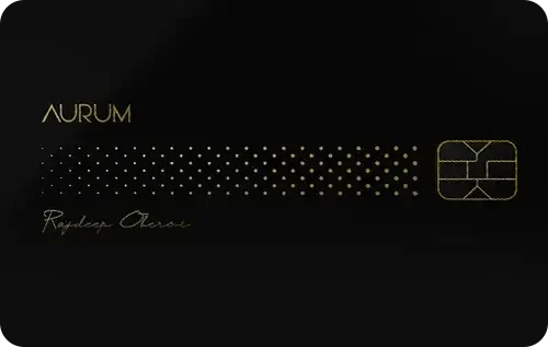 SBI Card AURUM credit card