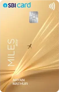 SBI Card SBI Card MILES ELITE credit card