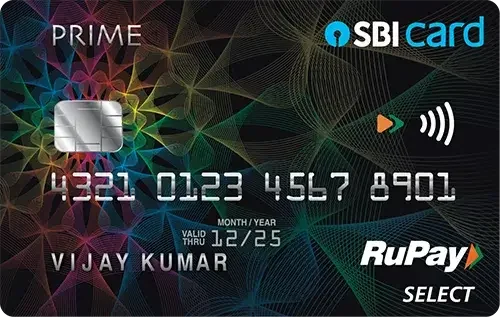 SBI Card SBI Card PRIME credit card